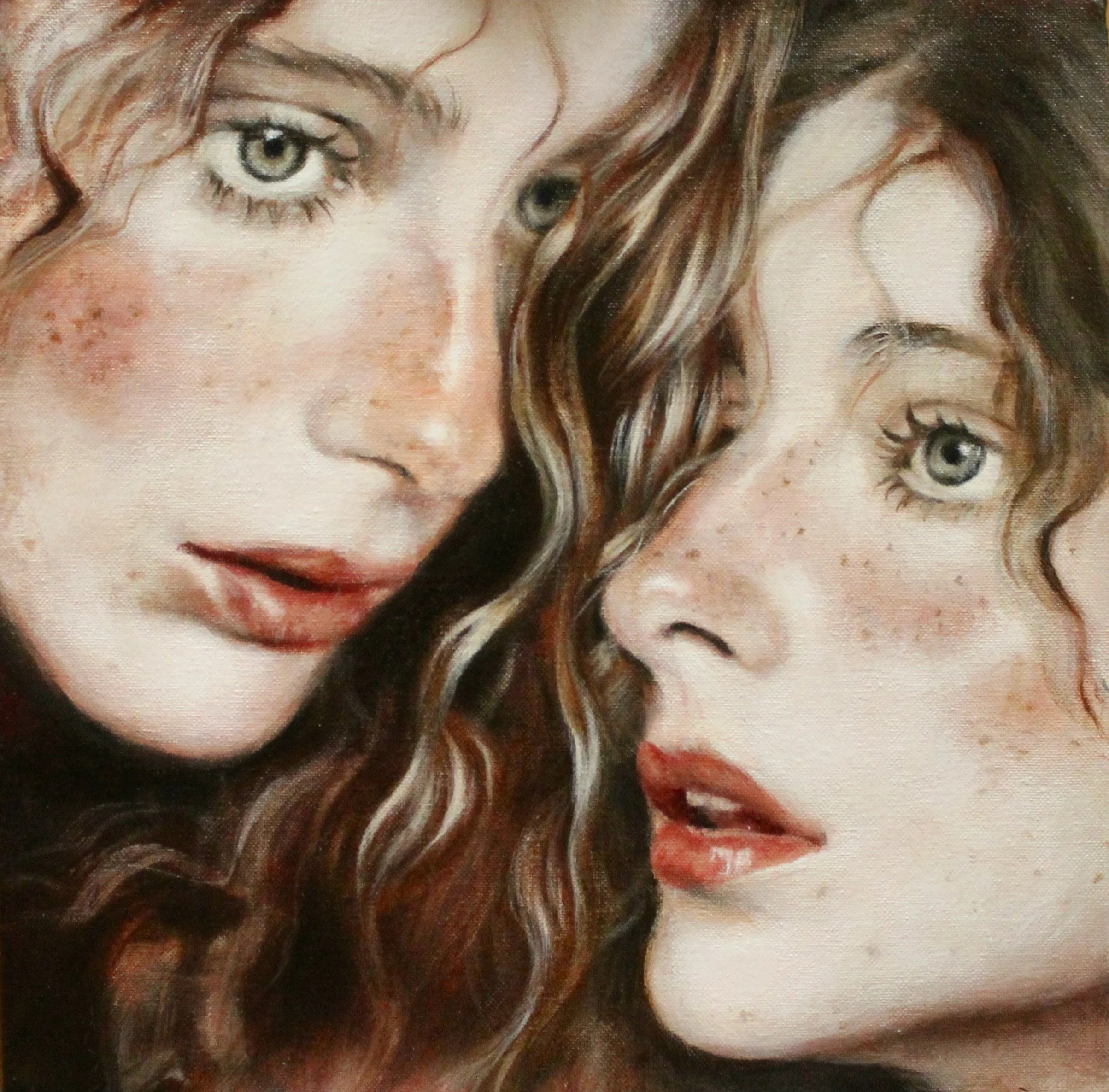 Alter ego - acrylic colors on canvas - 20x20 - 2024 (SOLD)