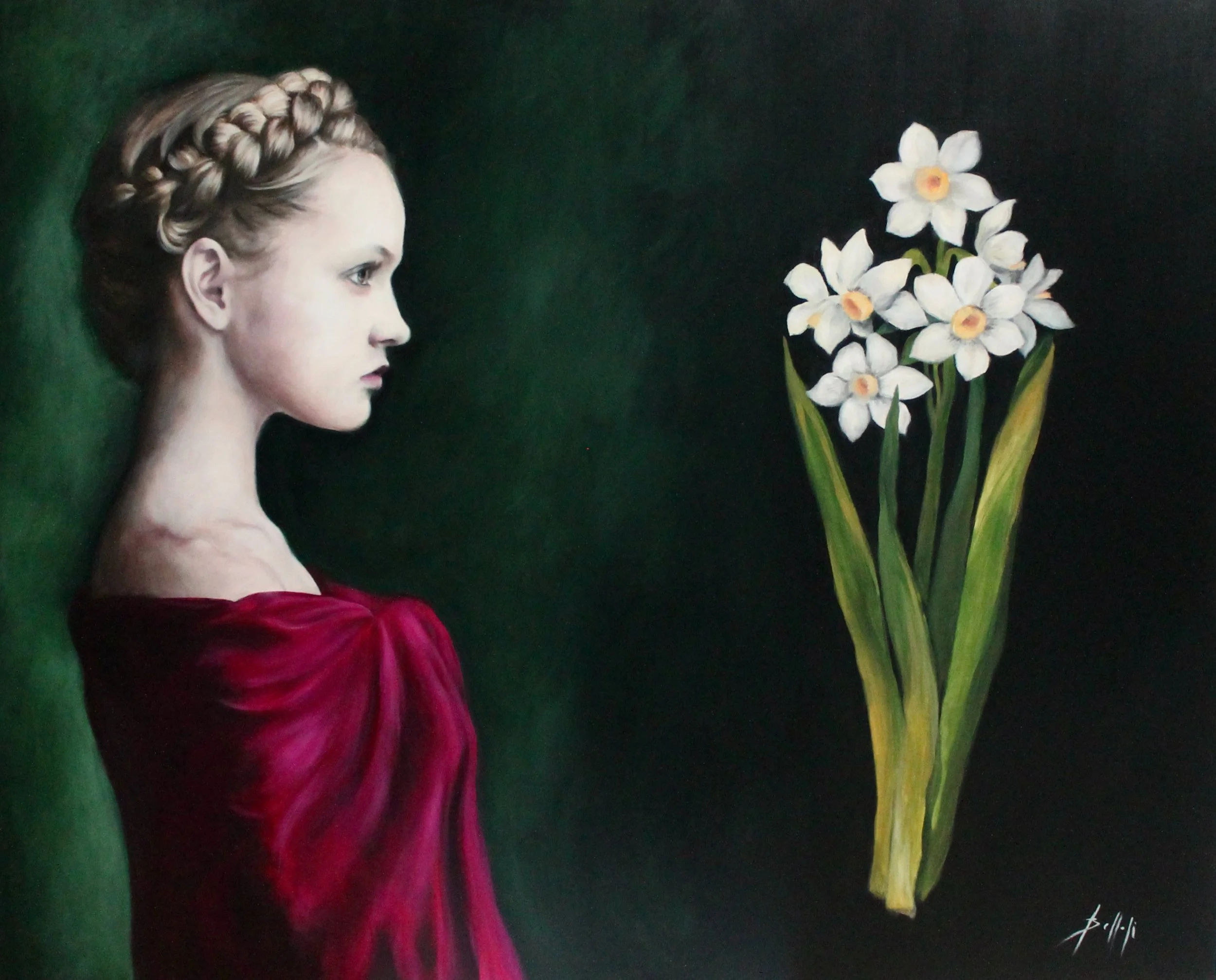 Affinities - acrylic colors on canvas - 100x80 -  2021 (SOLD)