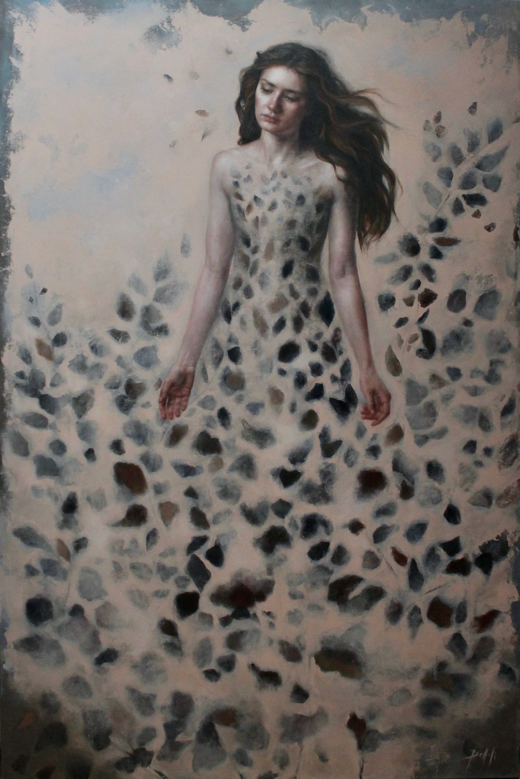 Incorporea - acrylic on canvas - 120x80x2 - 2026 (ON SALE)