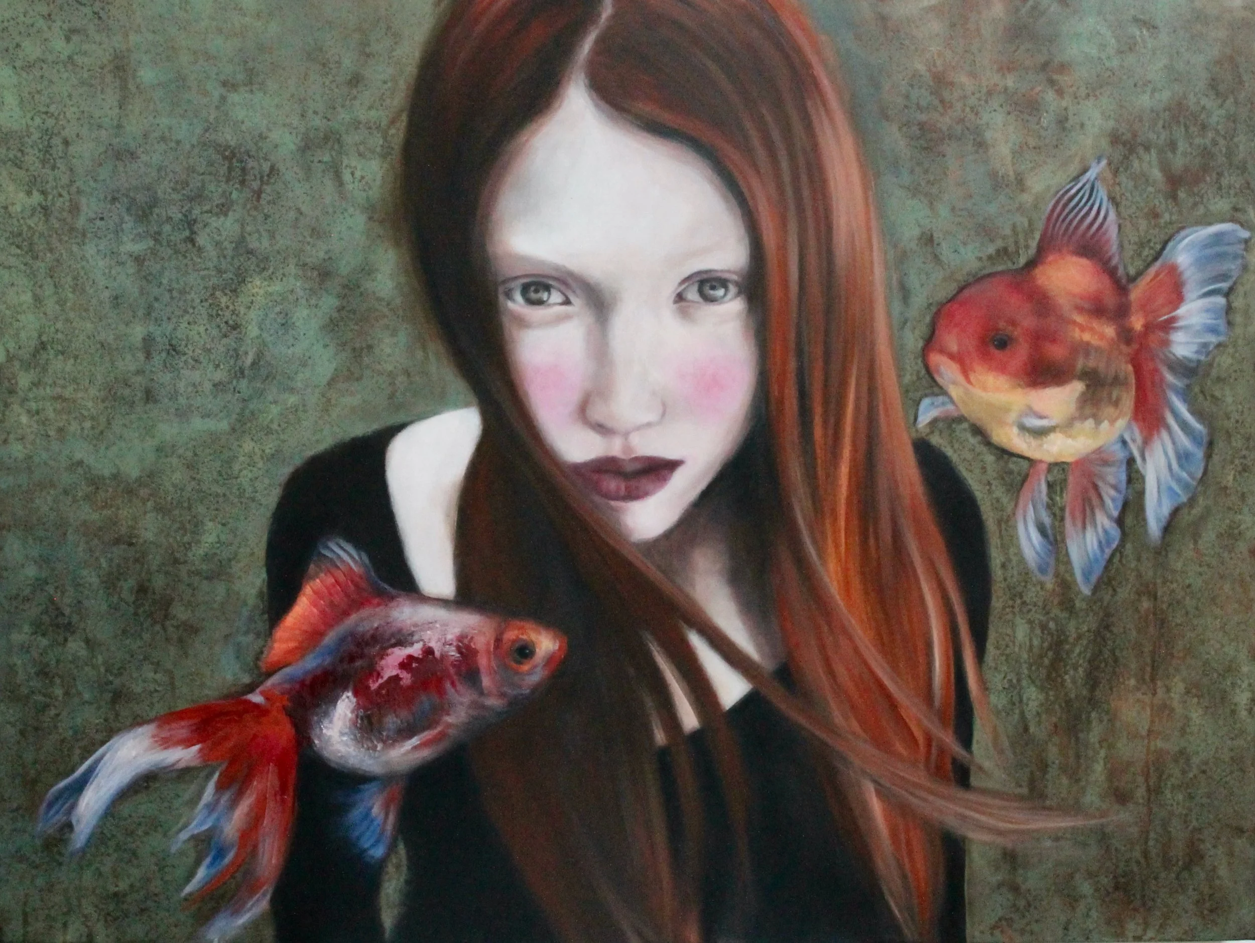 The friend of caos - acrylic colors on canvas - 80x60 - 2022 (SOLD)