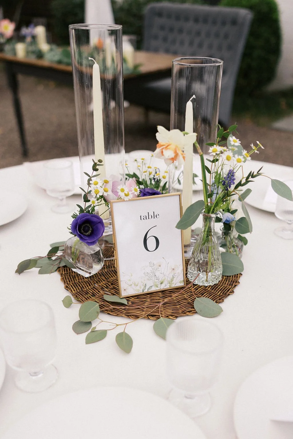 spring bud vases reception table.jpg
