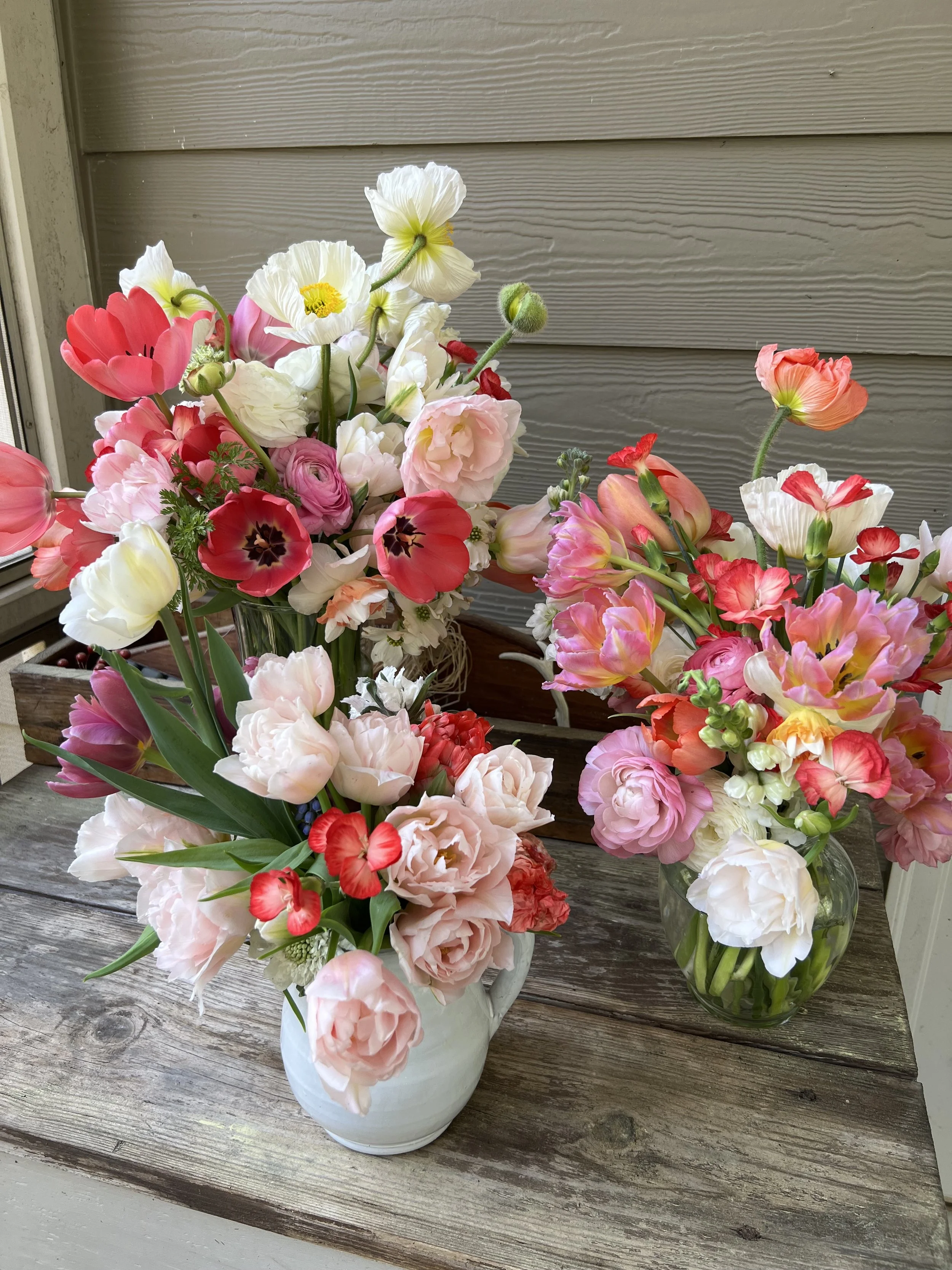 March Tulip Centerpiece