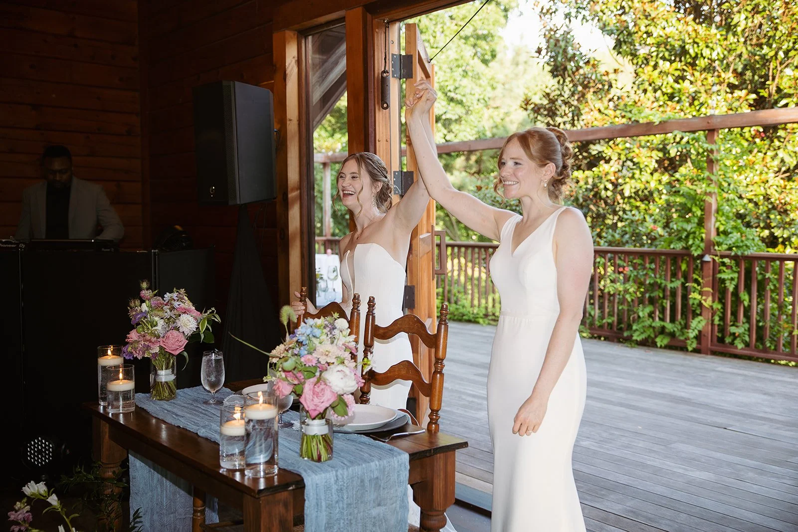 Summer Chapel Hill wedding at The Barn at Valhalla
