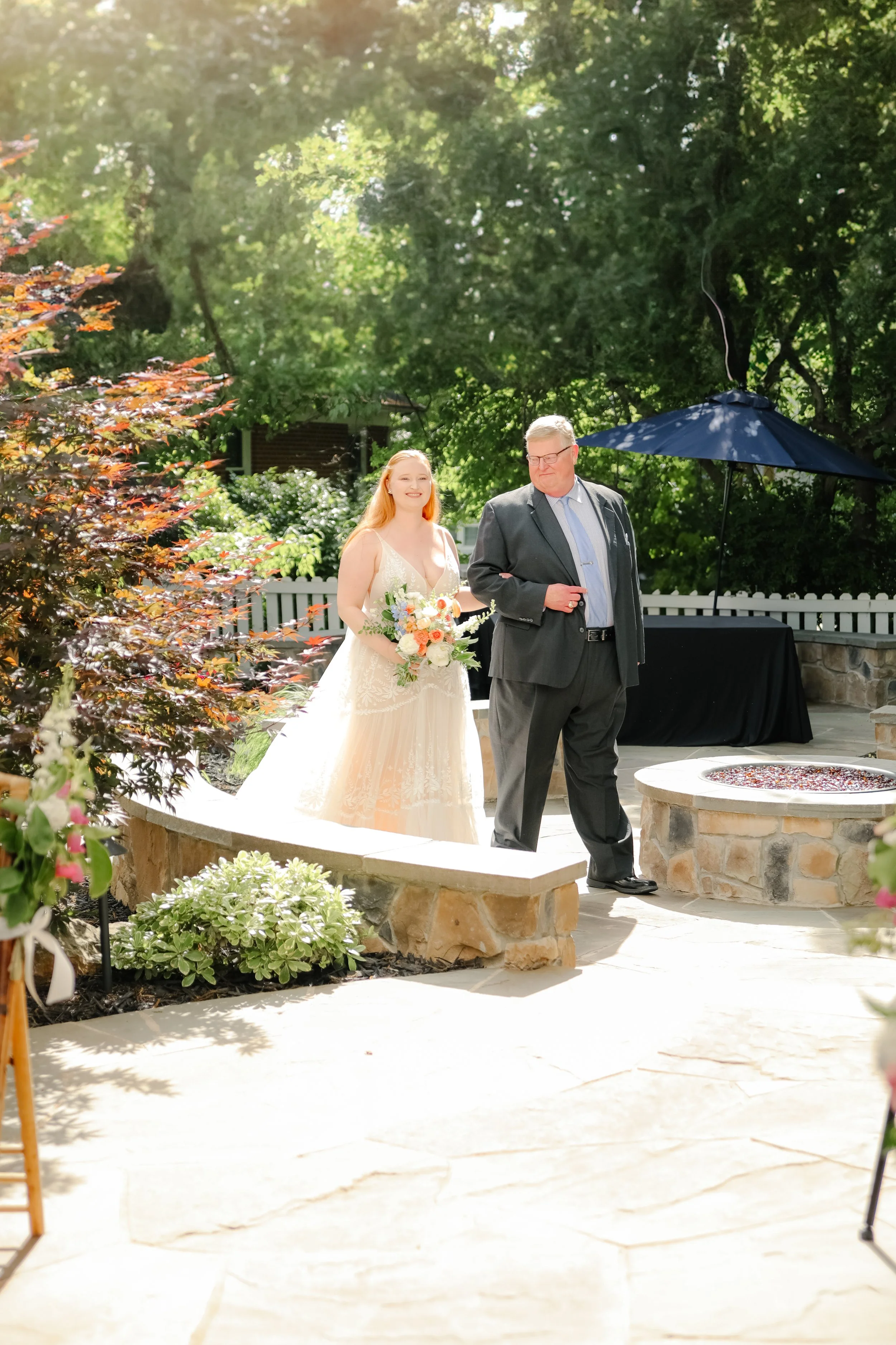A Whimsical May Microwedding at The Rosemary House in Pittsboro, NC