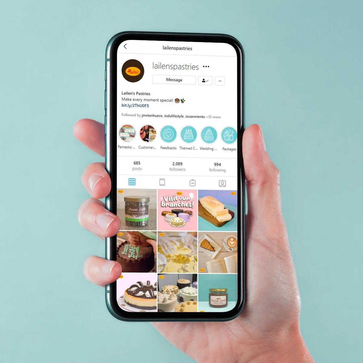 Lailen's Pastries (Digital Marketing for a Food Business) — Prodigy