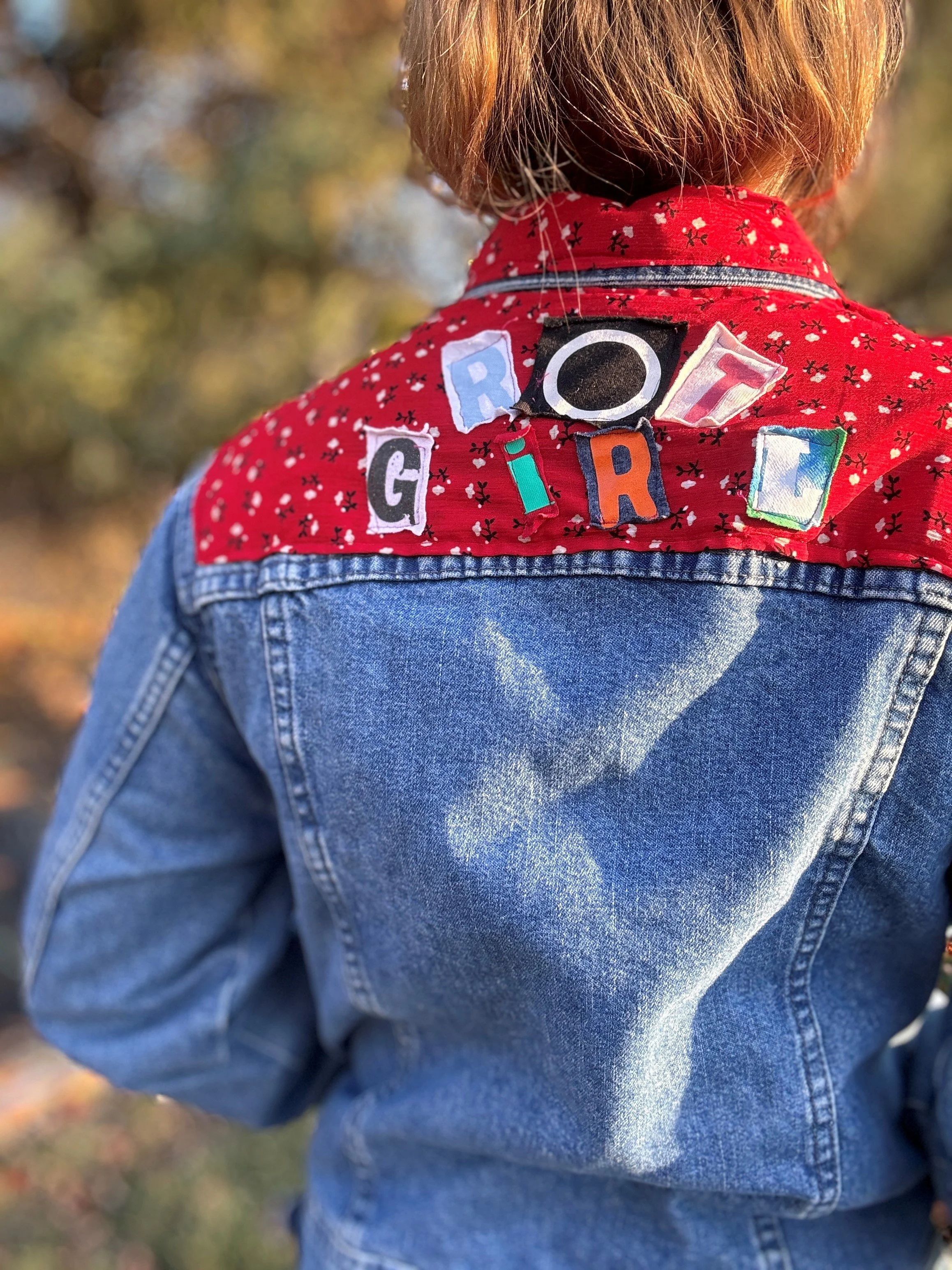 "Rot Girl" Denim Jacket