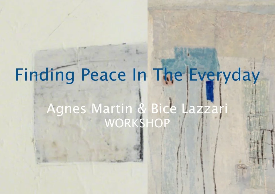 AGNES MARTIN