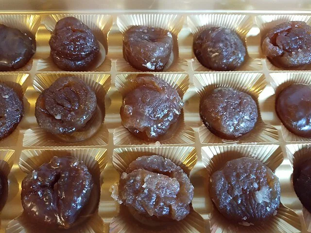 Marrons glacés (photo courtesy Marica Massaro)