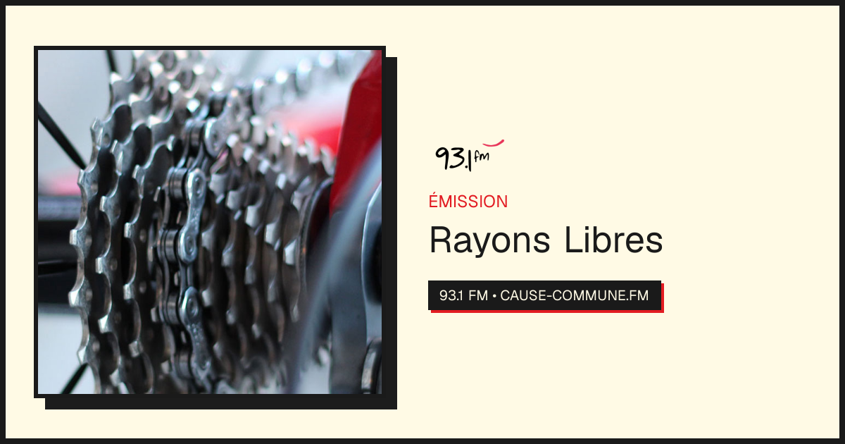 Julien, directeur des Moniteurs Cyclistes Français invité du podcast Rayon Libre sur Radio Cause Commune