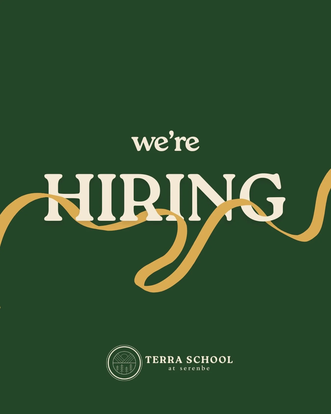 Reminder that we&rsquo;re looking for 3 exceptional educators to join our team for 2026! If you are passionate about rigorous, collaborative, progressive education and instilling a love of nature in our next generation&hellip;this is the ideal school