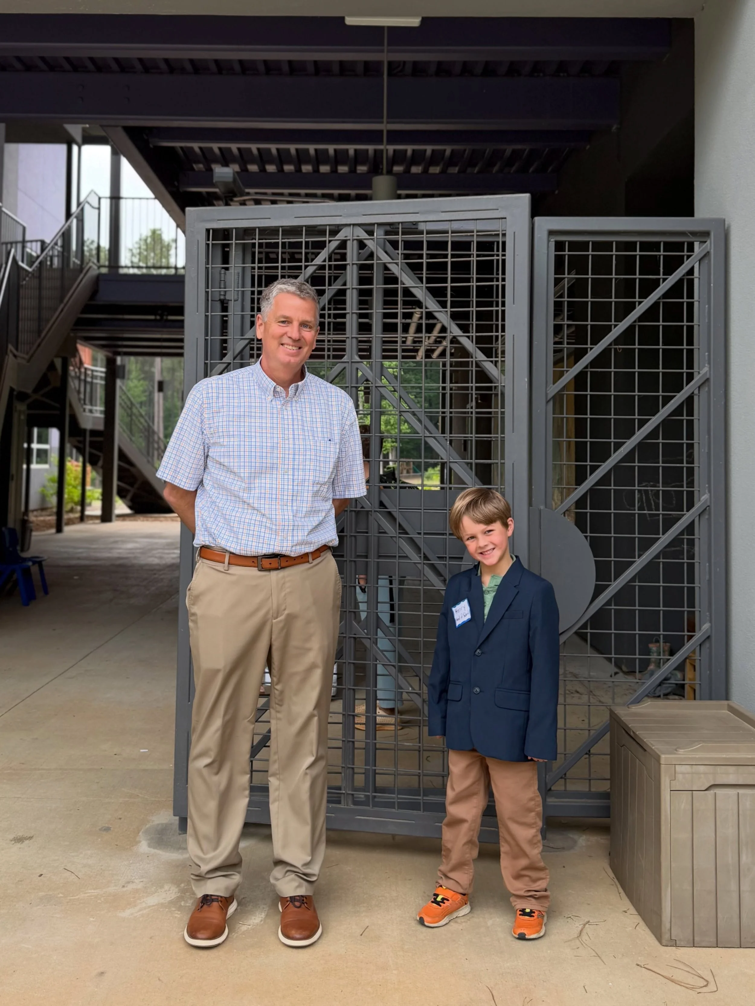 &ldquo;Head of School for the Day&rdquo; was one of the most highly sought after auction items from our Spring Fete. Three different students showed us their chops.. greeting peers, overseeing very important matters and making sweeping decisions 😉. 