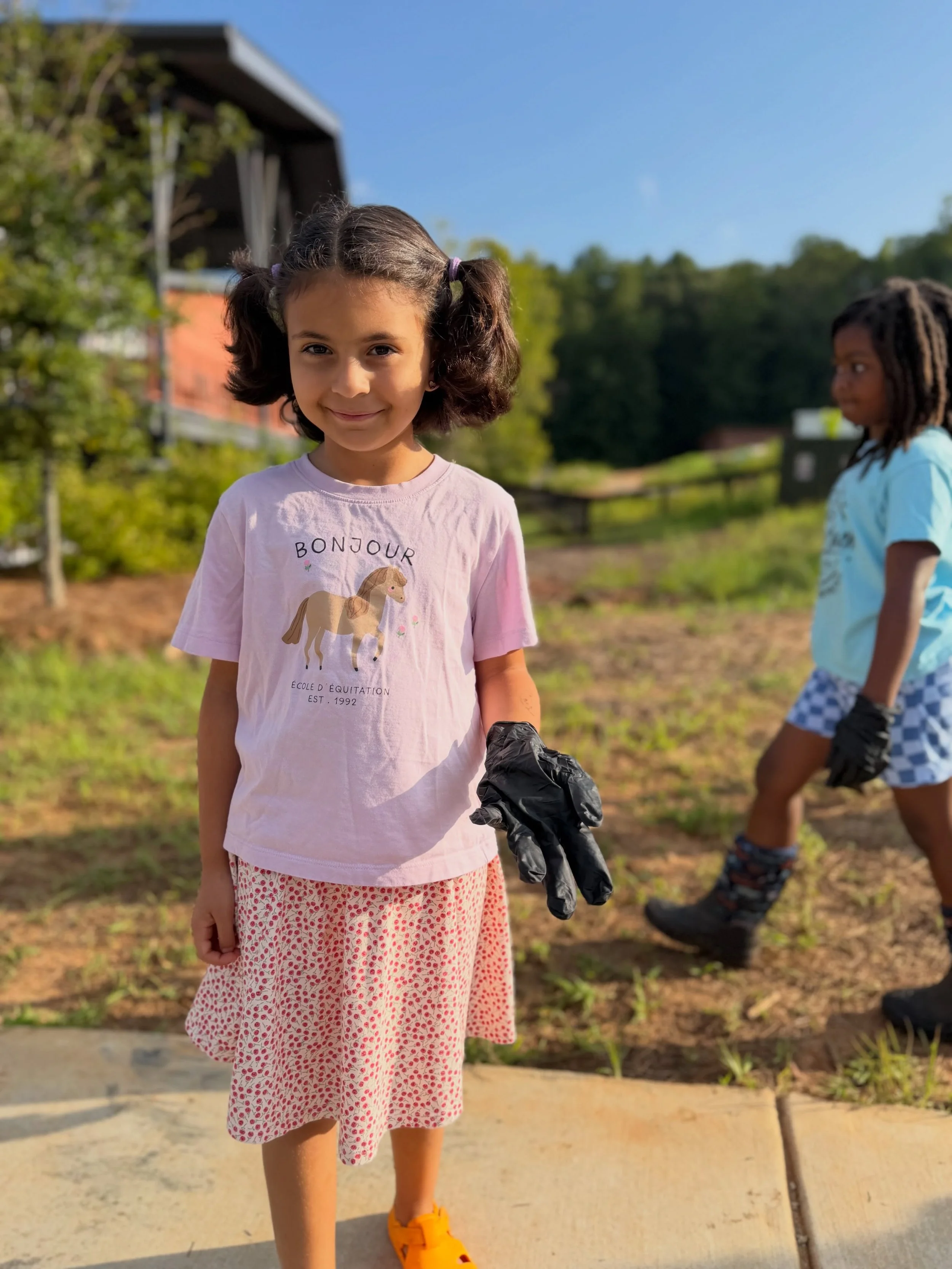 It&rsquo;s not unusual to see Ms. Marika with a class full of first and second graders excitedly picking up trash in the community. Why, you might ask? 

Societal Responsibility is one of our 6 school wide values. We aim to instill a sense of civic d