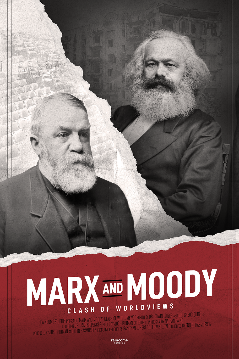 Marx and Moody: Clash of Worldviews poster.