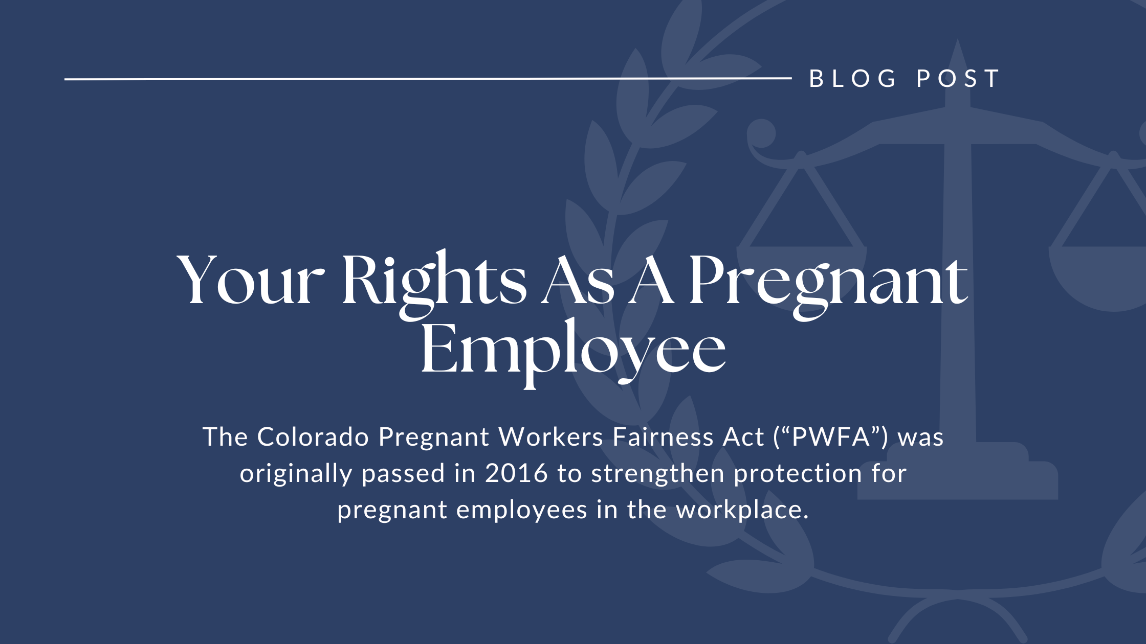 Your Rights as a Pregnant Employee