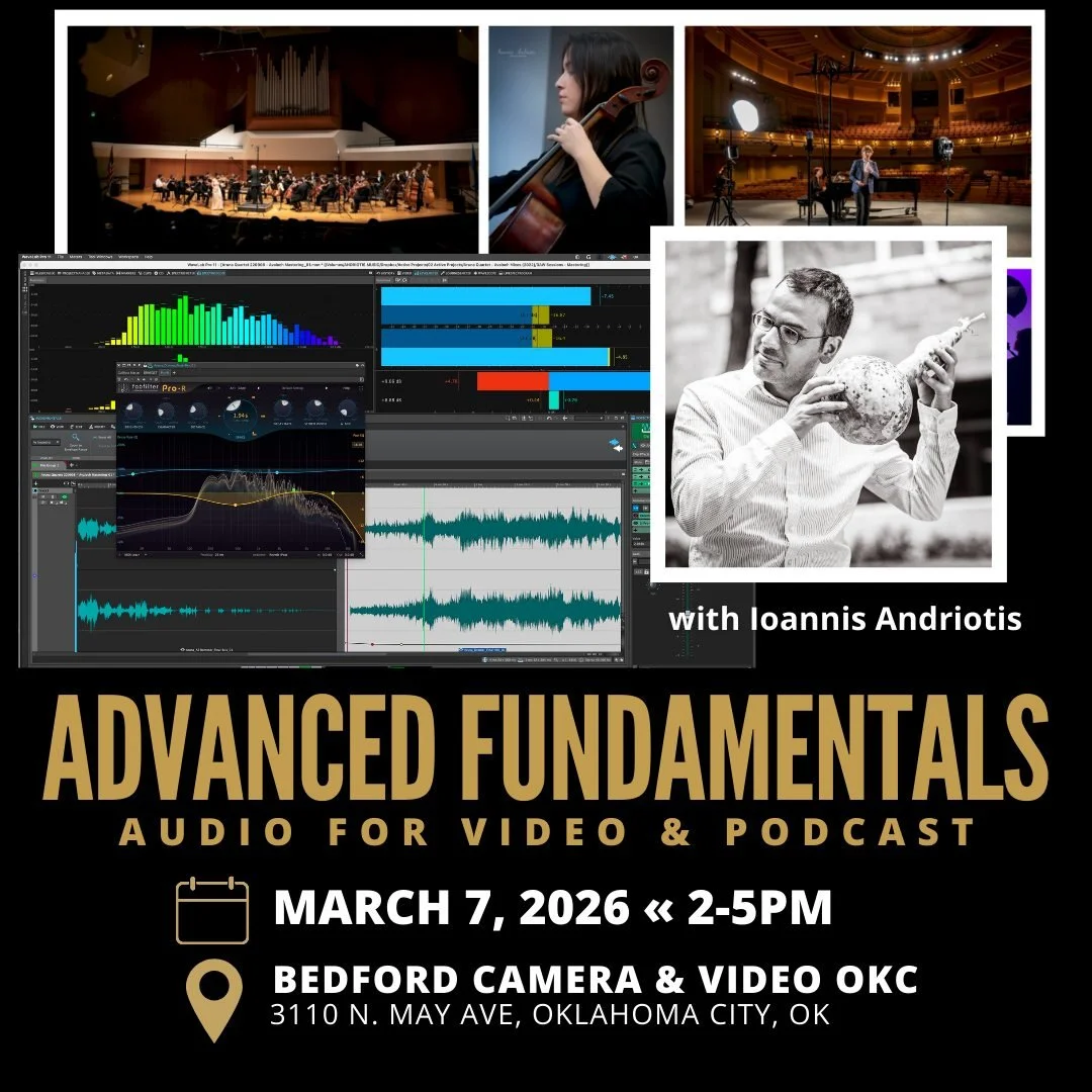 &ldquo;We messed up on set&hellip; can you fix it?&rdquo;

If you&rsquo;ve ever said that (or heard it in the edit bay), this workshop is your reset button.

Join us Saturday, March 7 &bull; 2&ndash;5 PM at Bedford Camera &amp; Video Oklahoma City fo