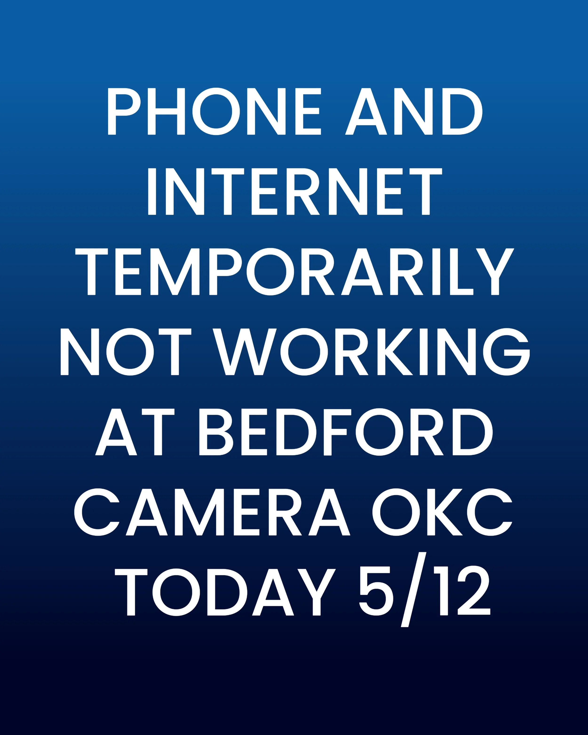 Heads up! Our store internet and phones have chosen chaos today. We&rsquo;re working on getting everything restored as quickly as possible. Thanks for bearing with us!