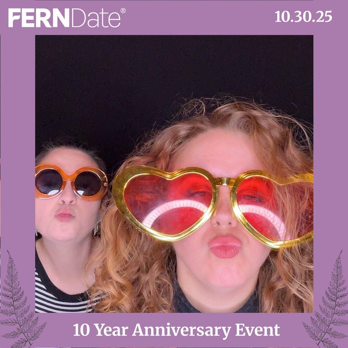 ✨What a night!✨
We had a blast celebrating Ferndate&rsquo;s 10-year anniversary last Thursday at @its_just_a_feeling_space 🎉 

Congrats on a decade of success &mdash; and thanks for letting us bring the photo fun! 📸💫
@ferndate_ 
#picturefirstphoto