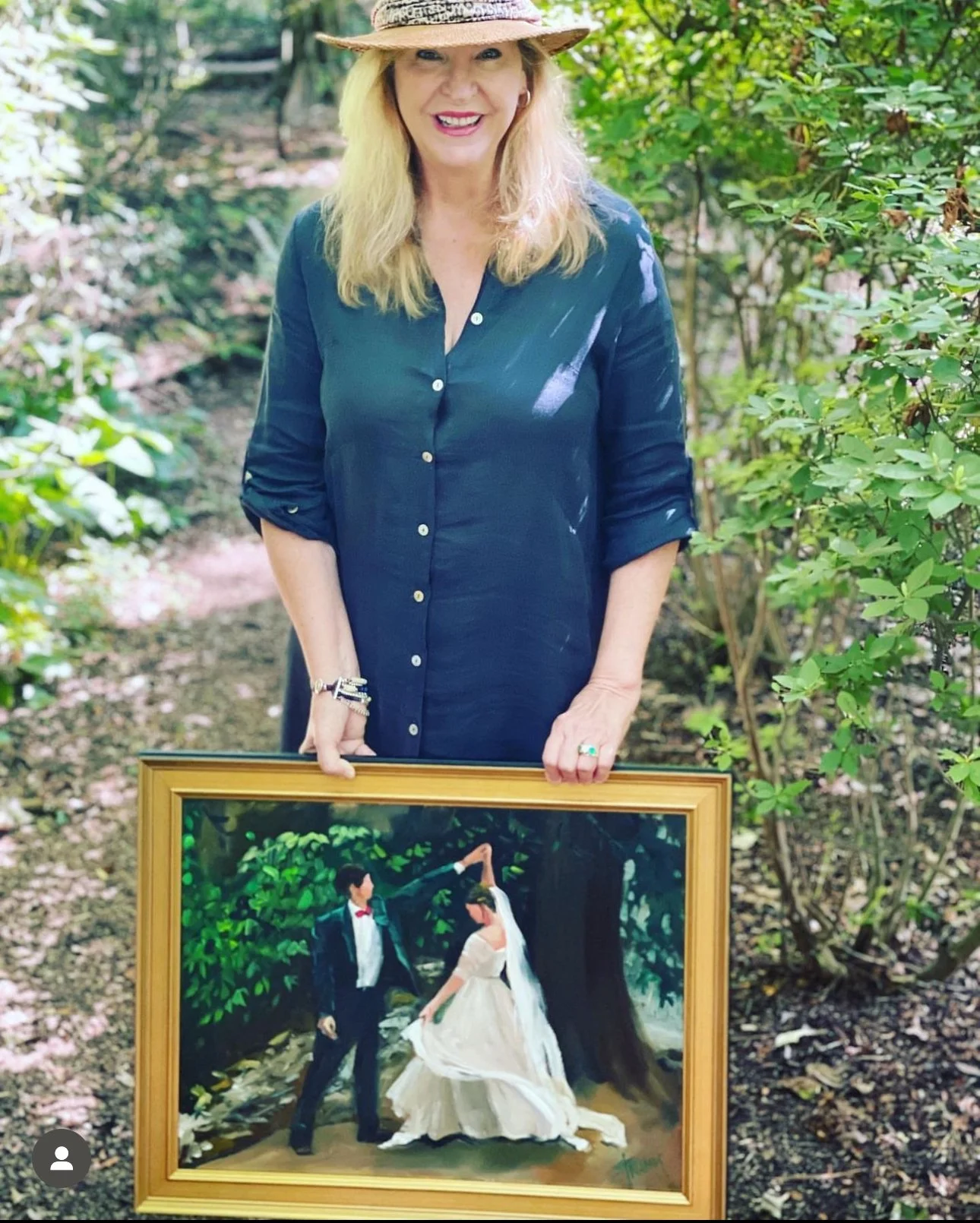 Live Wedding Painting