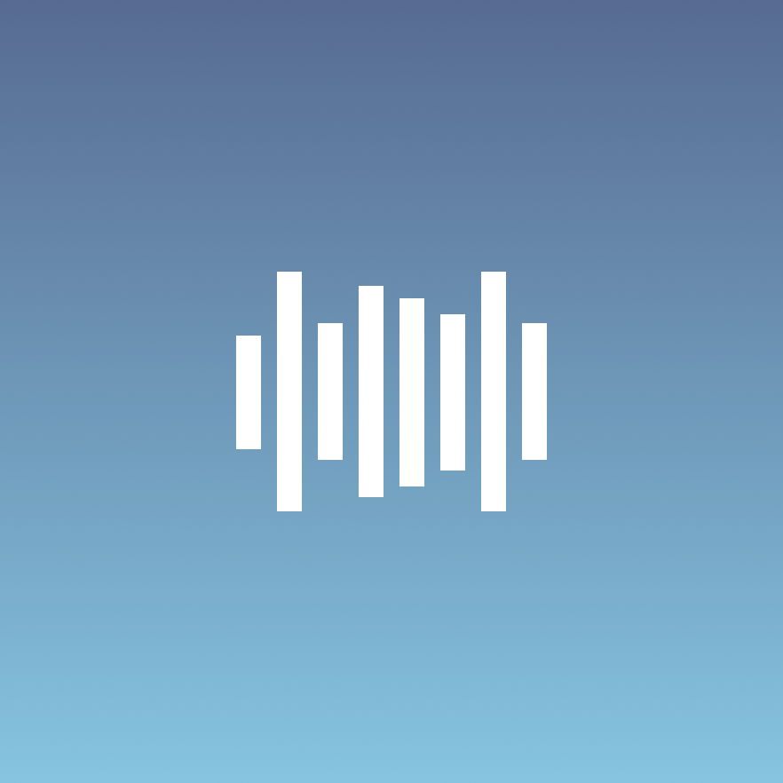 sfondo blu sfumato con onde sonore