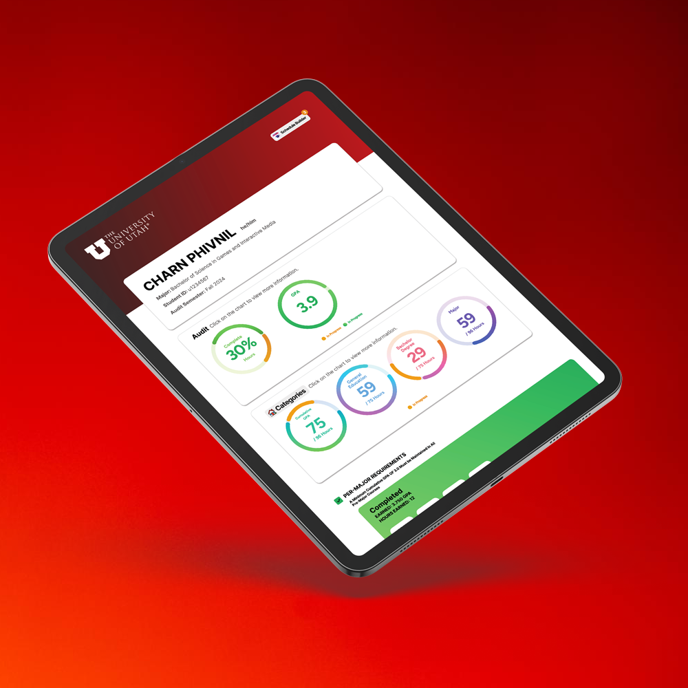 University of Utah Degree Audit