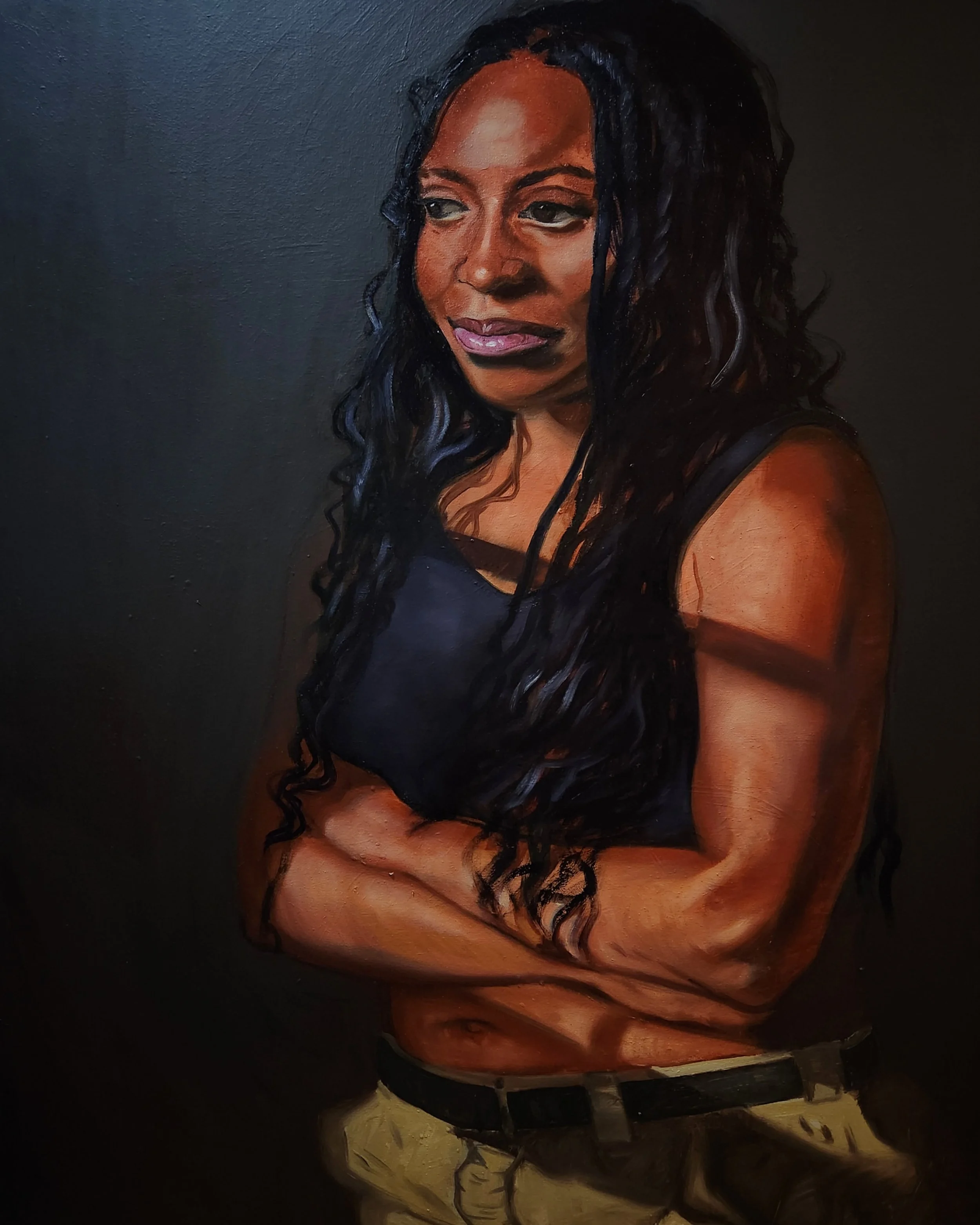 ALEXIS, oil on canvas, 36 x 48 in.