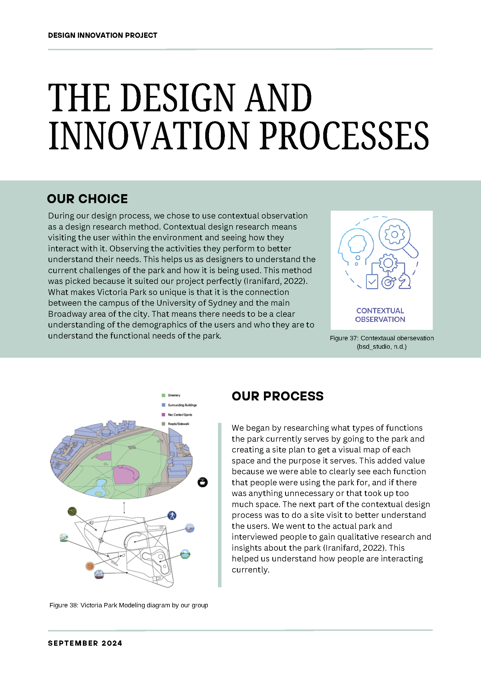 Victoria Park Design Innovation Research