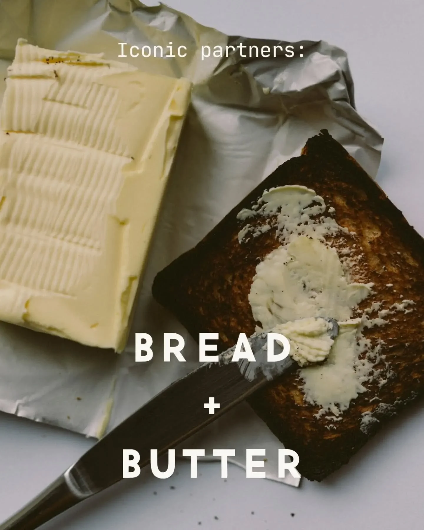 Bread + Butter &mdash; the partnership that never goes unnoticed, is often relied on, and supports the whole meal. We're talking about us and you. 🥖🧈

1. licensed
2. licensed
3. @ohmariaflores
4. unknown via Pinterest
5. unknown via Pinterest
6. @b