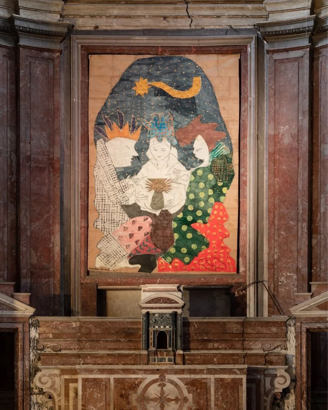 I had an art history professor in college who liked to say if your art wasn&rsquo;t BIG, you would never become famous. 

Harsh or true? Share your thoughts, big or small...

1. Isabella Ducrot at San Giuseppe delle Scalze a Pontecorvo, Naples, Italy