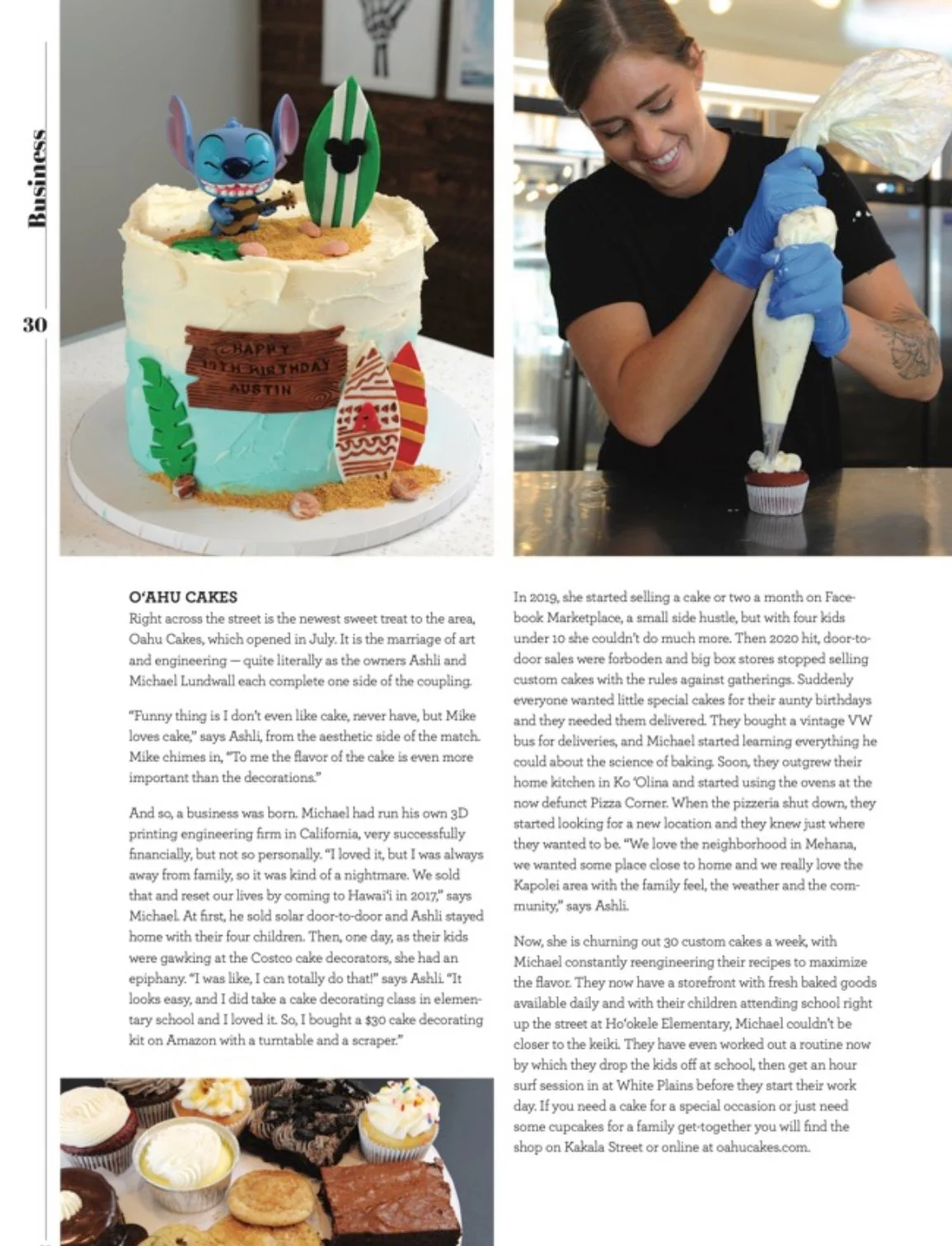 Oahu Cakes — Oahu Bakes & Brew