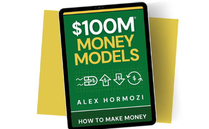 New Book We Love: $100M Money Models by Alex Hormozi