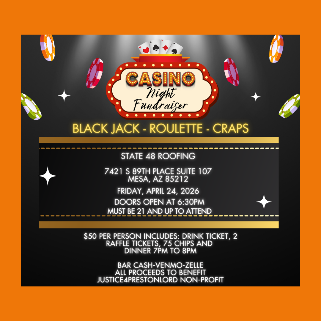 J4PL Casino Night Fundraiser