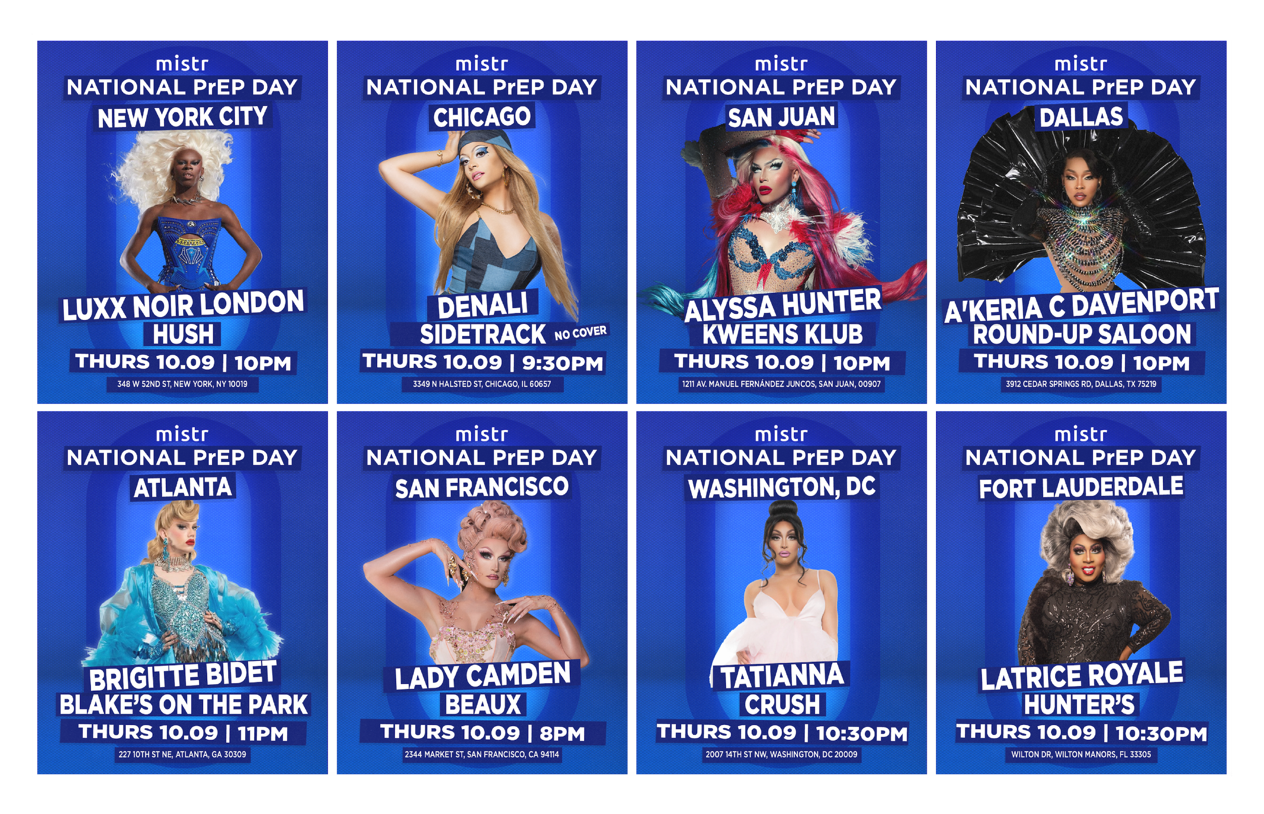 Drag Queen Social Posts