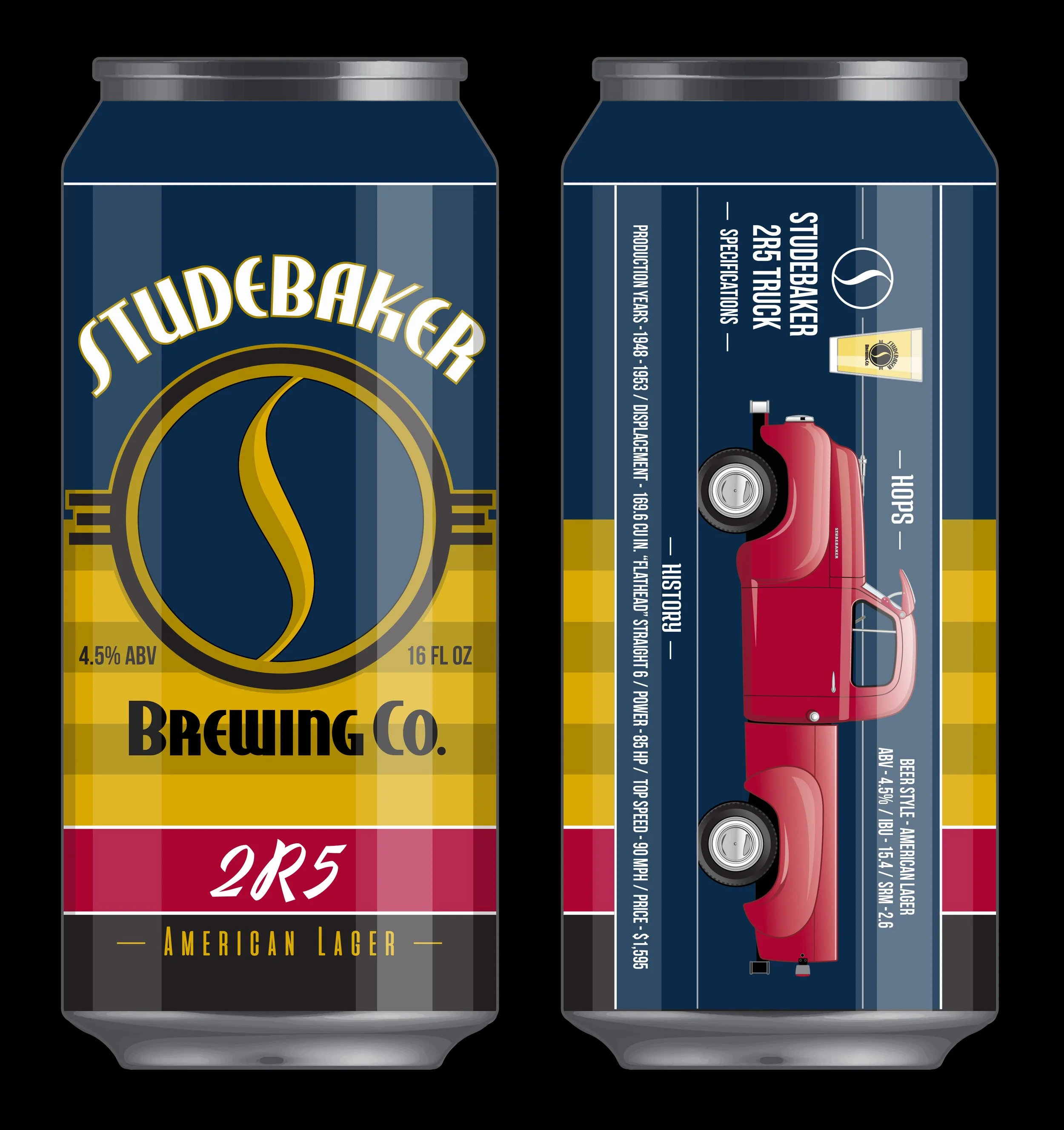 Of course a 2R5 was added to our lineup! And a classic, easy drinking lager seemed like the perfect match.