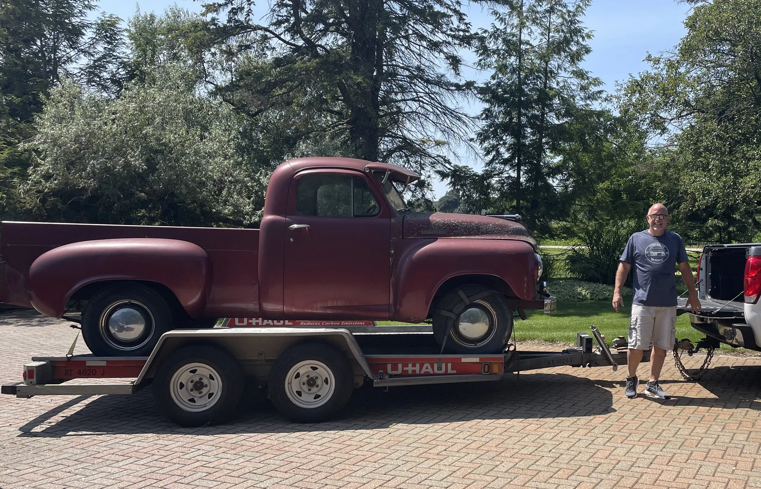 We were extremely excited to get our hands on a '49 2R5! This example had only 49,000 original miles on the clock! Very straight and very complete. And yes, Kevin had that grin on his face all day.