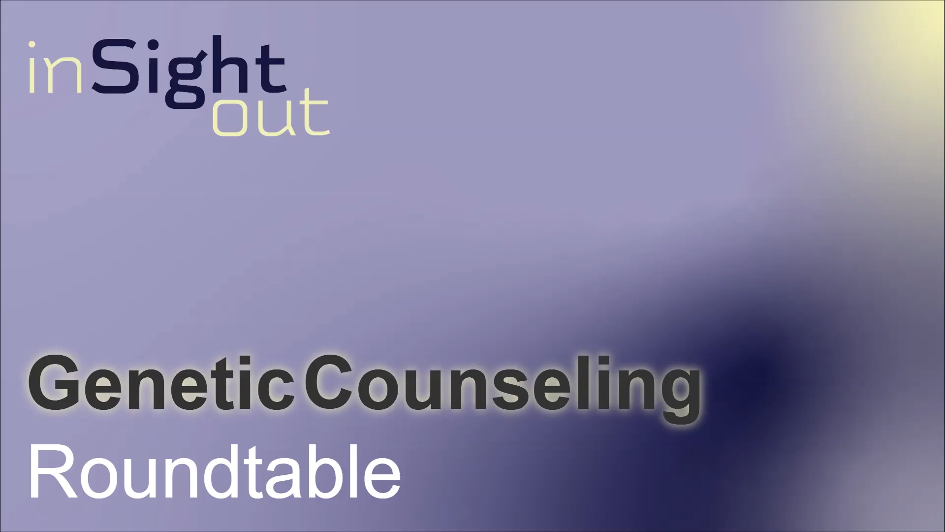 015 A Roundtable on Genetic Counseling