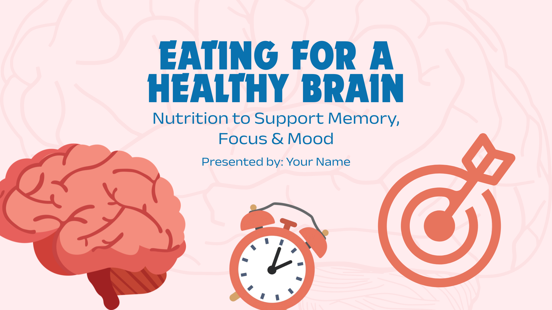 Eating for a Healthy Brain - Ready-Made Presentation Pack