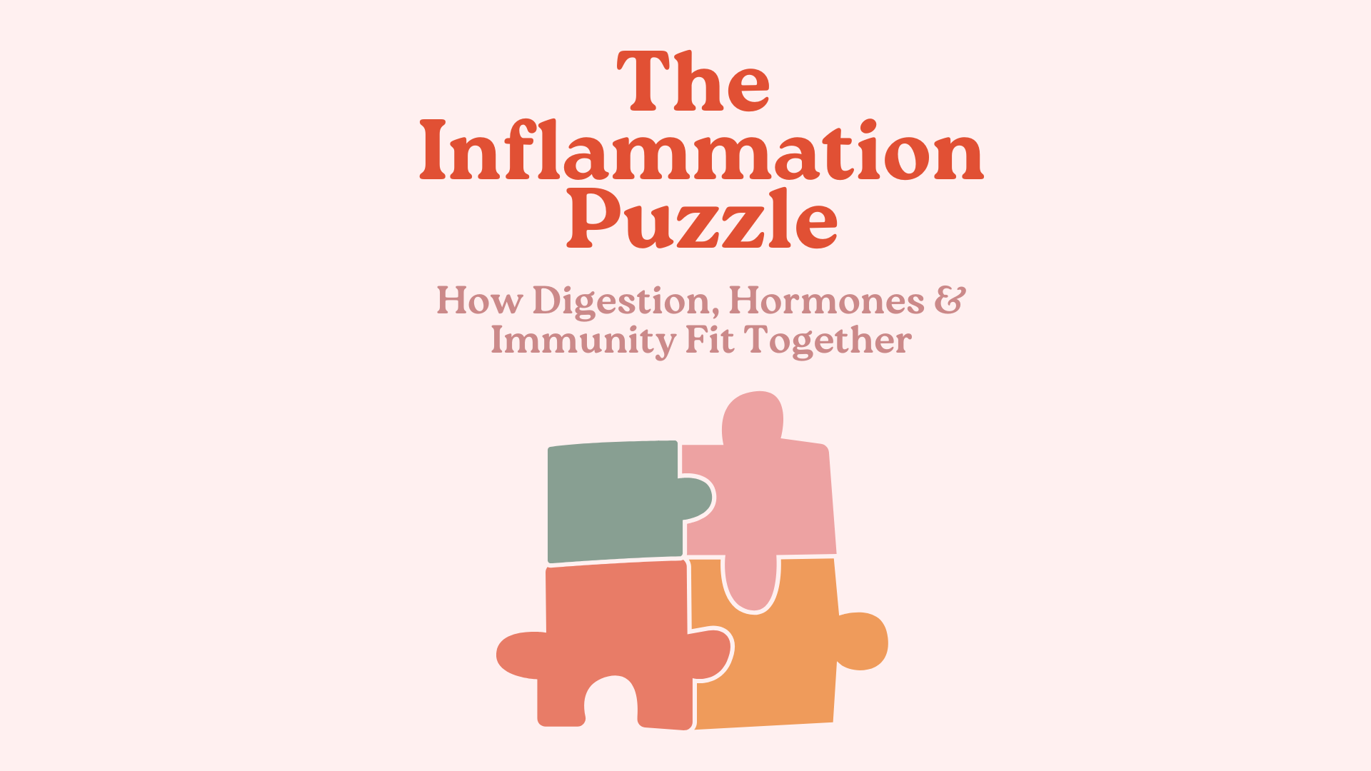 The Inflammation Puzzle - Ready-Made Presentation Pack