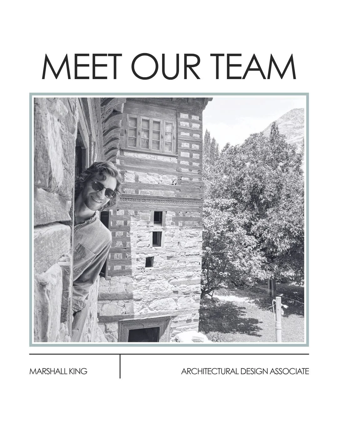 We&rsquo;re thrilled to introduce and celebrate our Architectural Design Associate Marshall&rsquo;s birthday today.

After graduating with a Master of Architecture from the University of Minnesota in 2023, he joined Will Spencer Studio.

Marshall has