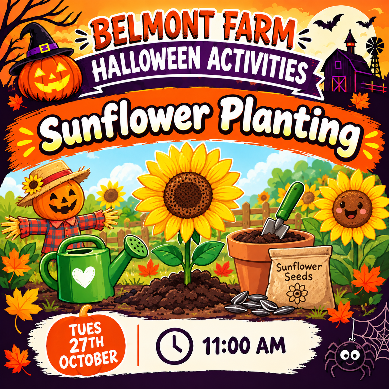 Sunflower Planting