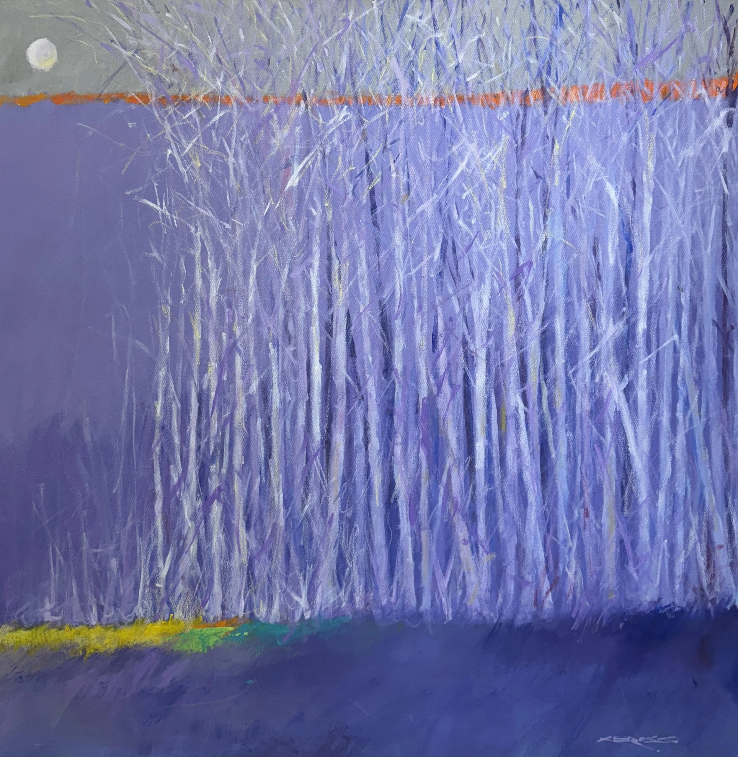 Moon's Moment, 30x30