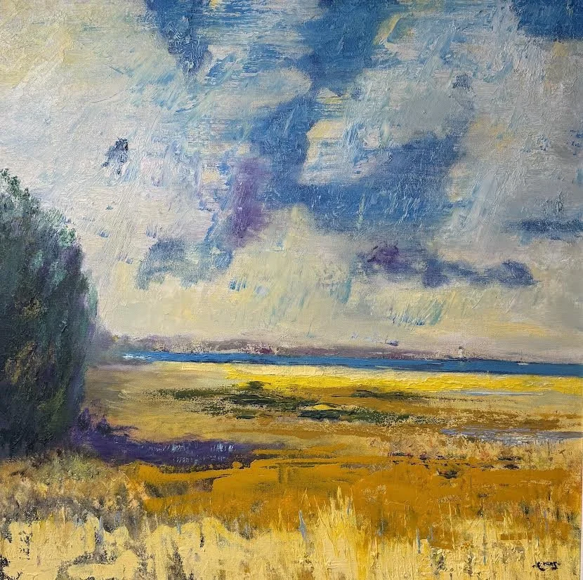 Brilliant Day, 24x24