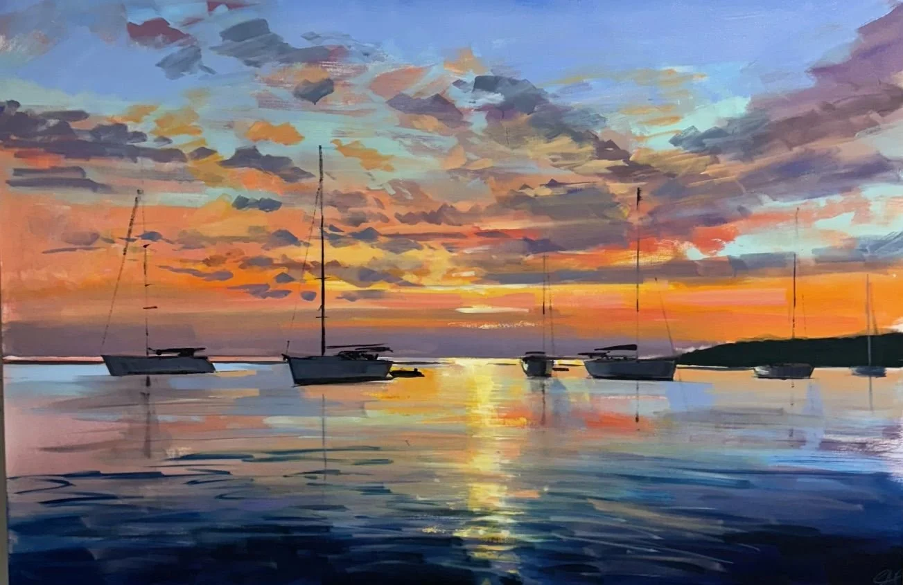 Sky Aglow, 40x60