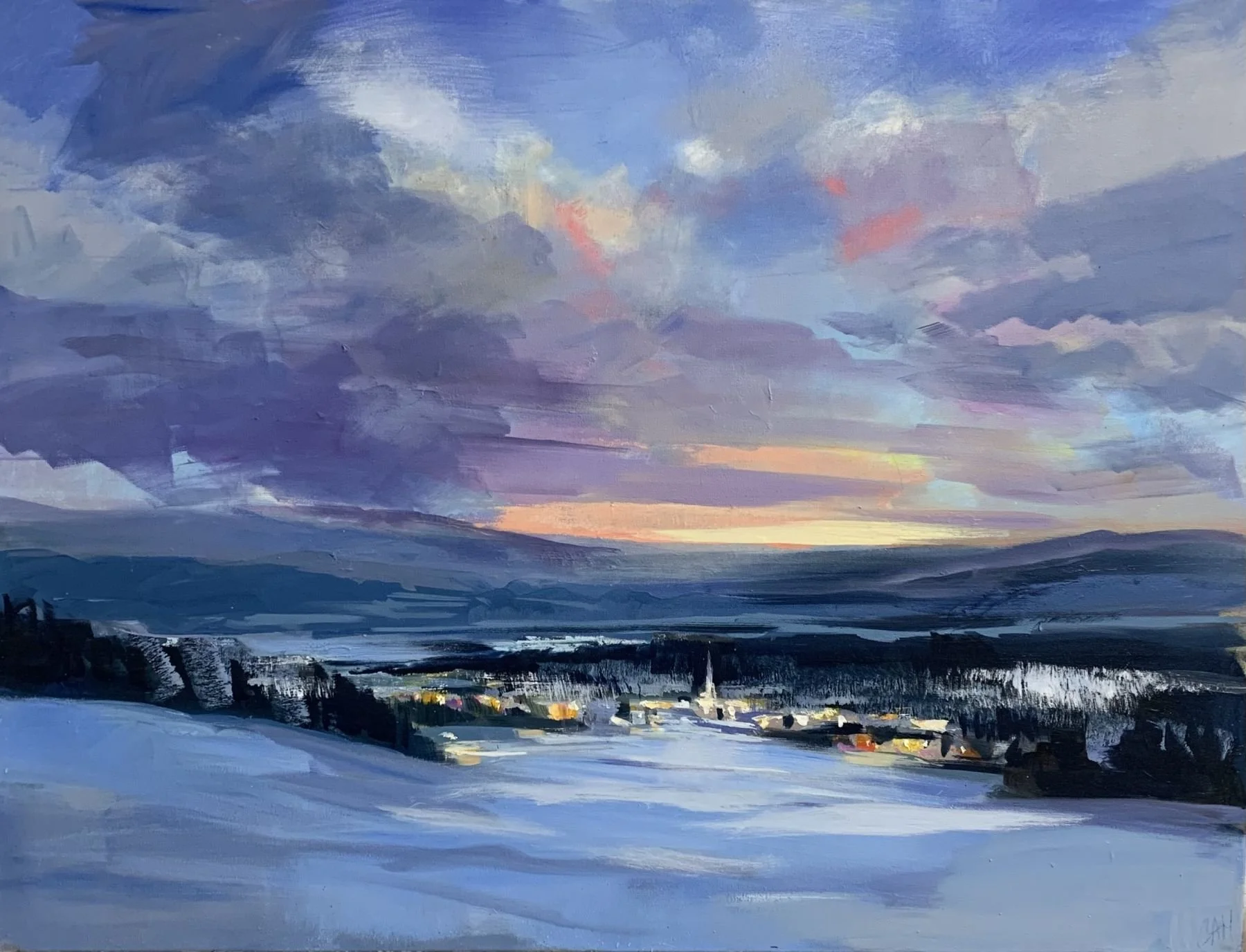 Winter Night 36x48