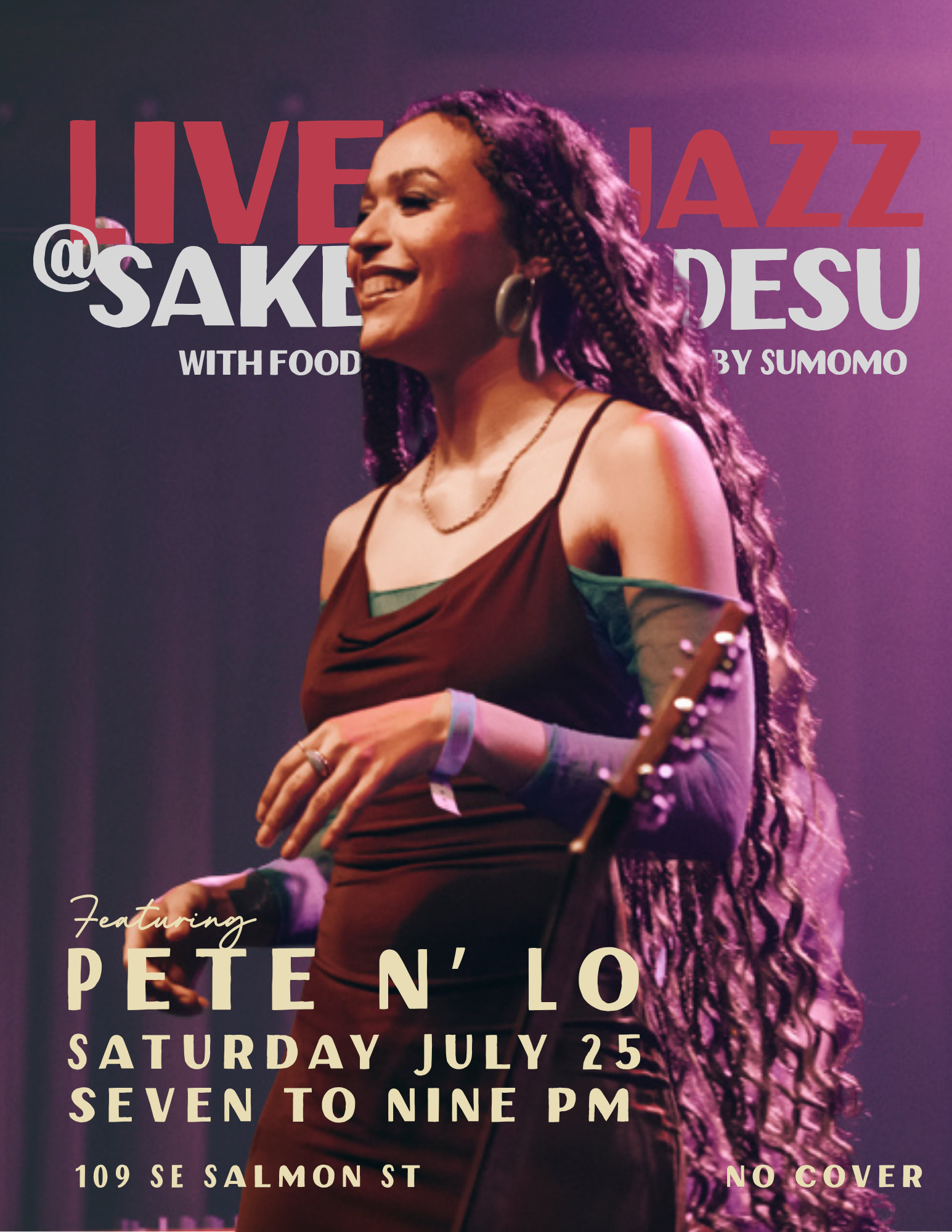 Live Jazz @ Sake Desu: Pete n' Lo