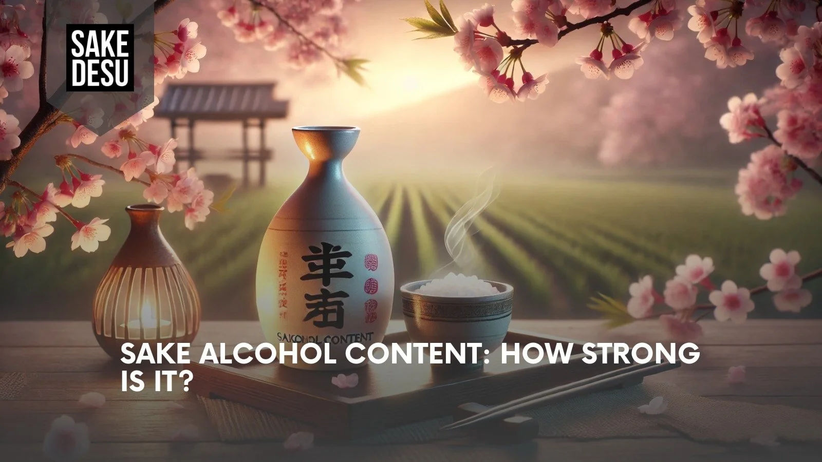 Sake Alcohol Content How Strong Is It?