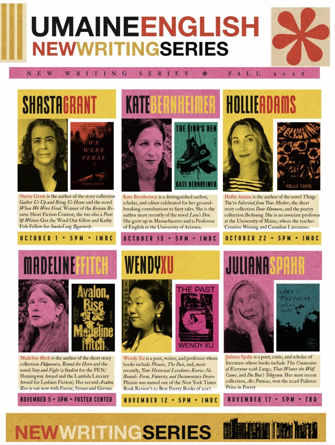 University of Maine New Writing Series
