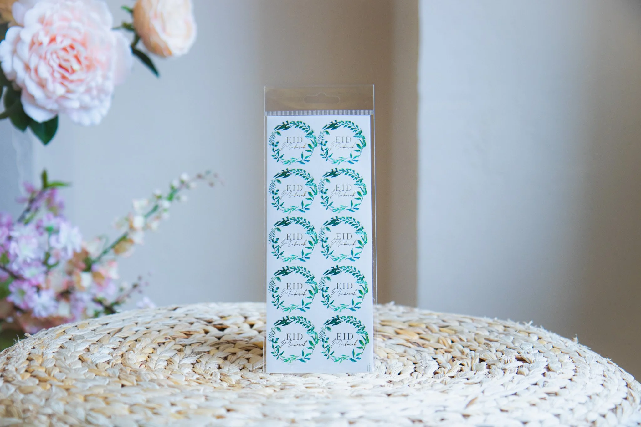 Eid Green Theme Stickers