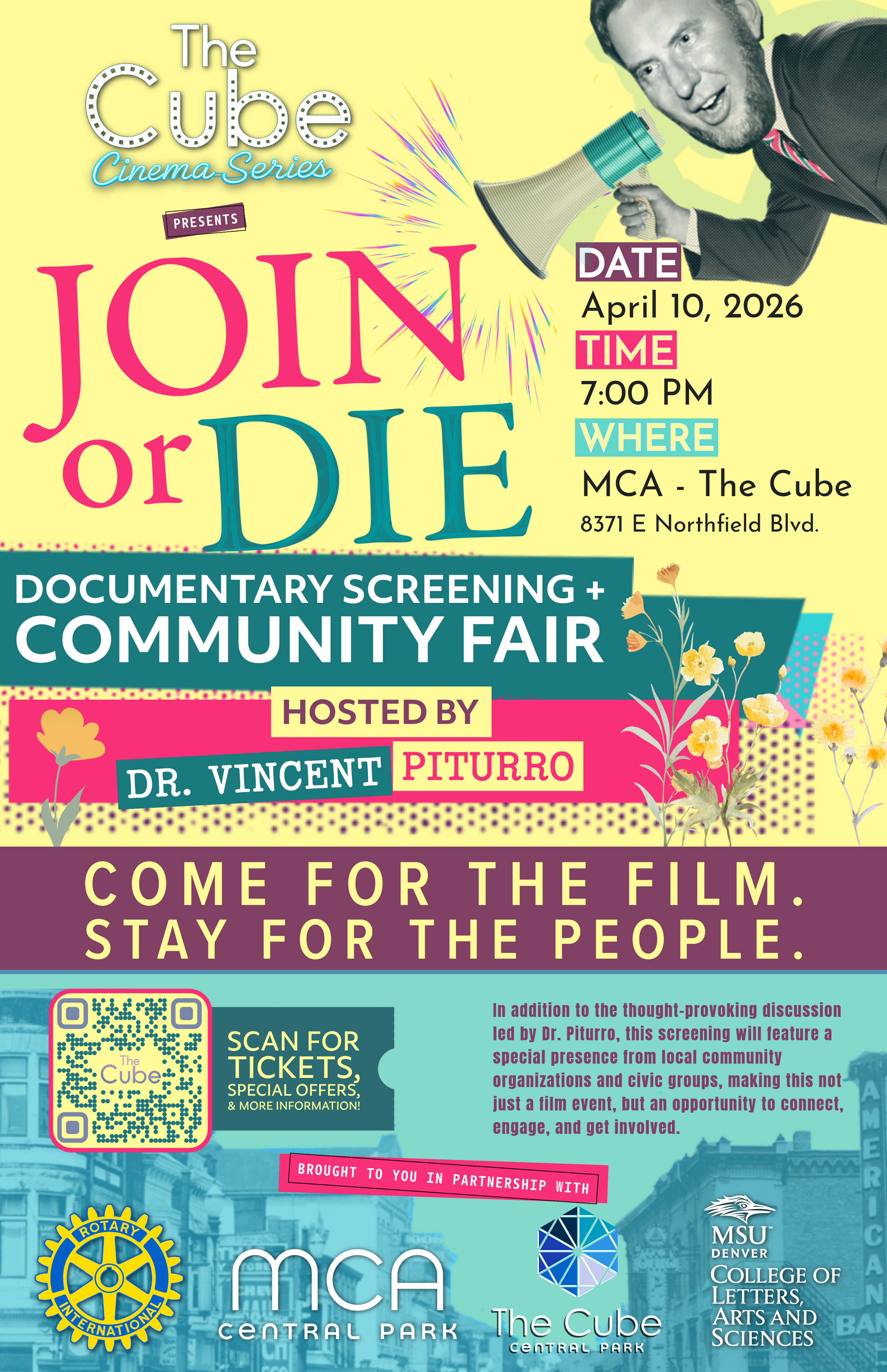 Cube Cinema Series: Join or Die
