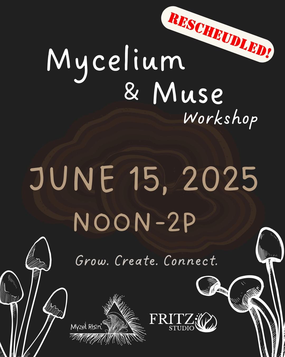 🍄🌿 UPDATE: New Date + New Options for Father&rsquo;s Day! 🌿🚪

We&rsquo;ve rescheduled Mycelium &amp; Muse: Grow. Paint. Connect. for Sunday, June 15&mdash;just in time for a creative and meaningful Father&rsquo;s Day experience!

And we&rsquo;re 