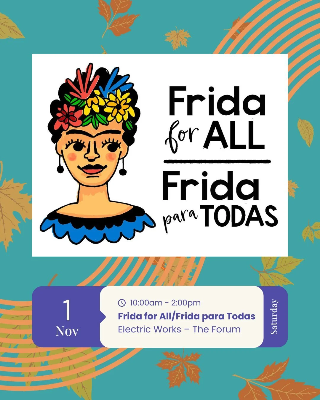 🎨 Celebrate Culture, Creativity &amp; the Spirit of Frida Kahlo 🌺

I&rsquo;m so excited to share that Fritz Studio will be part of the Frida Kahlo Celebration &mdash; a vibrant event honoring Latino culture, women in the arts, and artists with disa